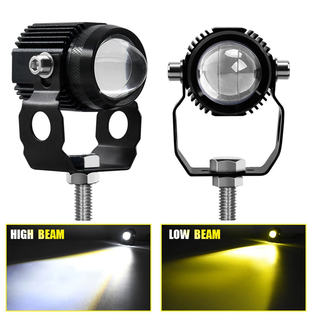 Hi/Low Beam LED Fog Lights Auxiliary Lamp for BMW R1200GS ADV Motorcycle Faros  Auxiliares Moto Spotlight Universal Accessories - AliExpress