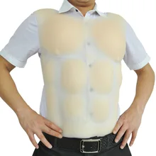 2300 г мускулистый Мужской силиконовый корсет, искусственная грудь, мускулистый костюм для косплея, крепкий мужской корсет