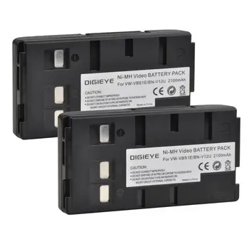 BN-V12U VW-VBS1E Batteria/Caricabatterie per videocamera JVC BN-V10U,BN-V11U,BN-V12U,BN-V14U,BN-V15,BN-V18U,BN-V22U,BN-V24U,BN-V25U