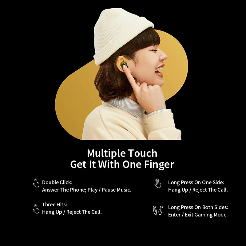 Беспроводные наушники realme Buds Q Bluetooth TWS 400 мА зарядное устройство 5 0 для X2 Pro X50 6