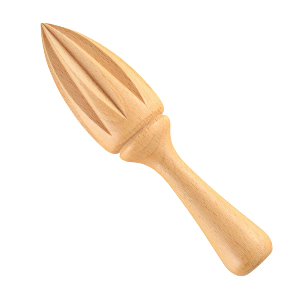 Wooden Fruit Juicer Orange Lemon Citrus Reamer Squeezer DIY Hand Tool | Дом и сад