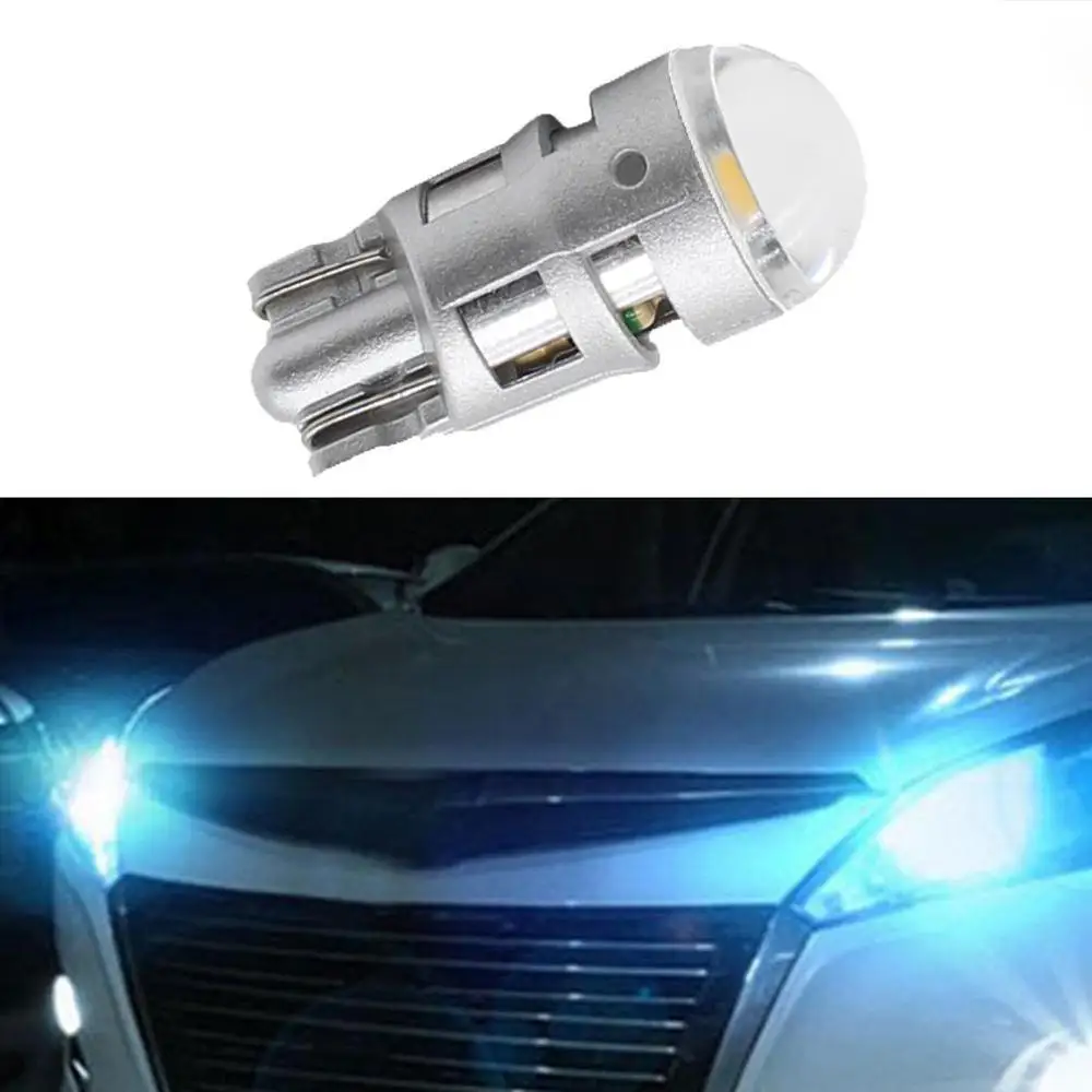 2 шт w5w светодиодный T10 Светодиодный лампочки Canbus 30301 SMD 3014 для автомобильных огней
