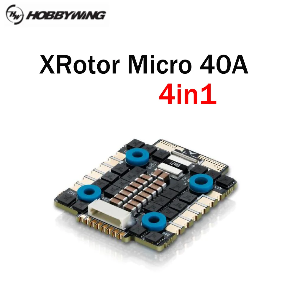 Hobbywing XRotor Micro 40A 4 в 1 3-6S blheli _ 32 20x20 мм бесщеточный ESC Dshot 1200 / 150/300/600 для