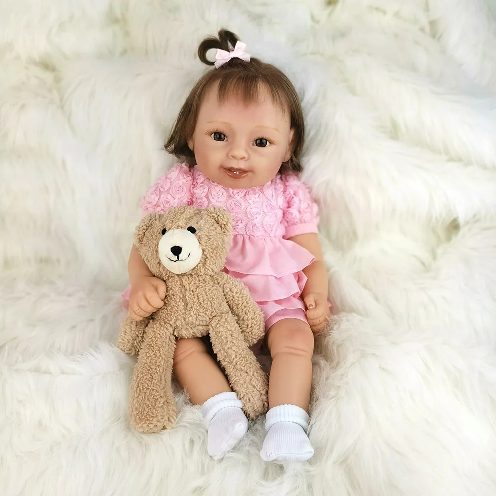 

Avani Doll 'Mia' Lifelike Realistic Baby Dolls 18 inch Reborn Baby Dolls Soft Toy Style Newborn Baby Dolls
