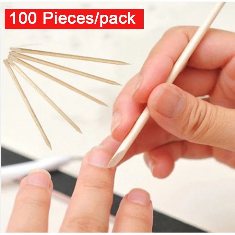 Палочки для удаления кутикулы 100 дюйма длина 7 5 см|nail tools|wooden stickswood stick nail |