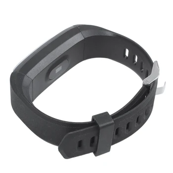 

115plus Smart Bracelet Fitness Tracker Step Counter Smartband Anti-Lost Call Reminder for Android IOS(black)