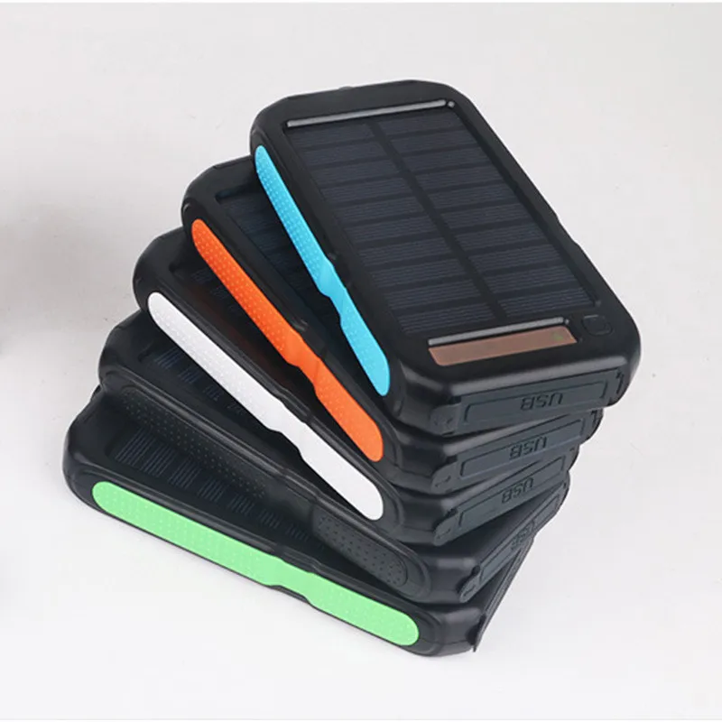 80000mAh Hot Solar Power Bank Waterproof External Battery Portable Outdoor Travel Mobile Phone Charger for Xiaomi Samsung iPhone