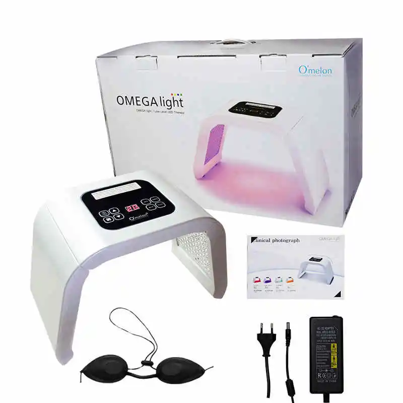 

Portable PDT LED photon light Therapy 7 Colors Led Face Mask Light Phototherapy Lamp Machine For Acne Remover Skin Rejuvenation