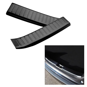 

Car Tailgate Trunk Scuff Plate Rear Bumper Protector Trim Door Scuff Cover Plates for Mazda CX-30 2020 2021