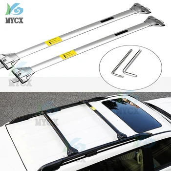 

Thicken roof rack cross bar horizontal rail for Toyota Land Cruiser PRADO 120 and 150 series 2003-2020,Newest design,load 150kg