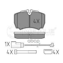 Колодки Тормозные Задние(Wva 29132 20.3mm.) Meyle арт. 0252912320/W