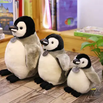 

Cute Soft Real Life Penguin Plush Toys Staffed Cartoon Animal Doll Fashion Toy Kids Baby Lovely Girls Christmas Birthday Gift