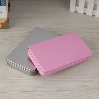 

Size:160x90x25mm rectangular tin box metal box for cosmetic brush packing storage box pen or pencil box