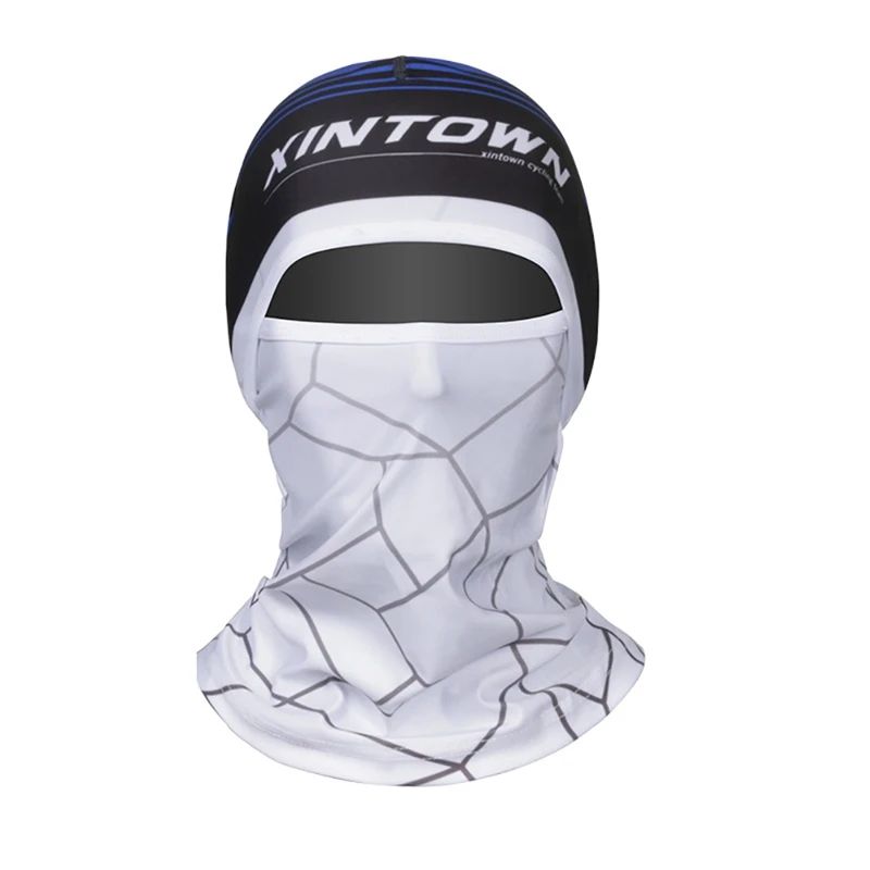 Наружная велосипедная маска для лица унисекс Мягкая маска от солнца легкая быстросохнущая спортивная езда для пеших прогулок, кемпинга, путешествий повязка-баф