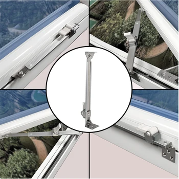 

Angle Controller Accessories Stopper Limiter Restrictor Home Hardware Telescopic Window Support Wind Brace Stainless Steel Tools