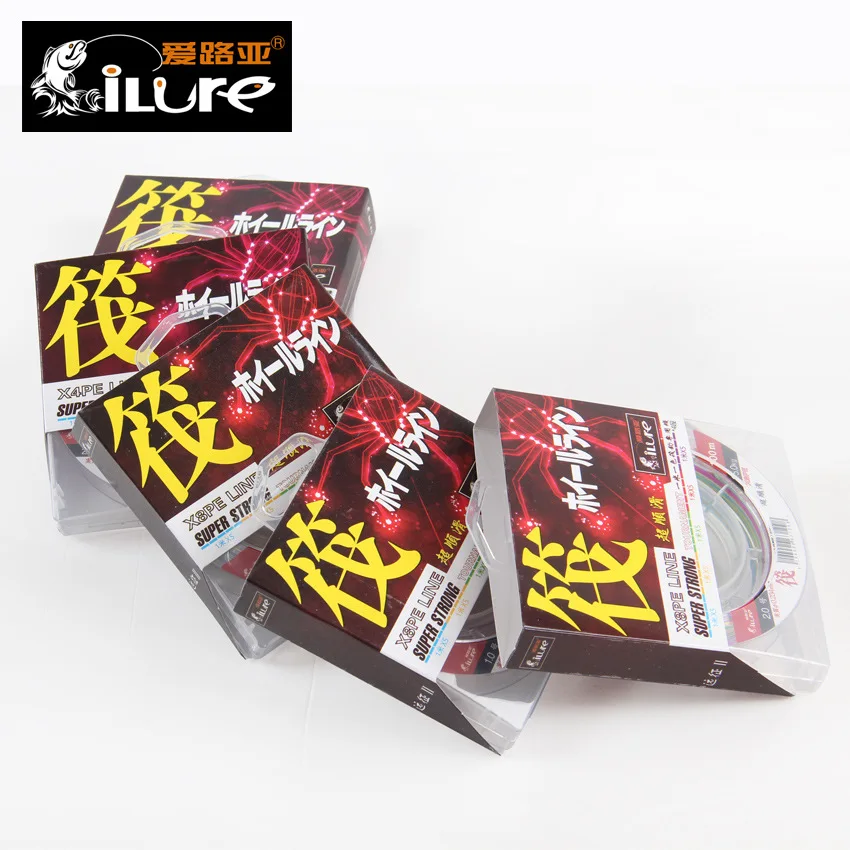 

Weihai Ilure Fishing Gear Profession Raft Fishing Line 8 Series Five-color One Metre Yi Se Fishing Line