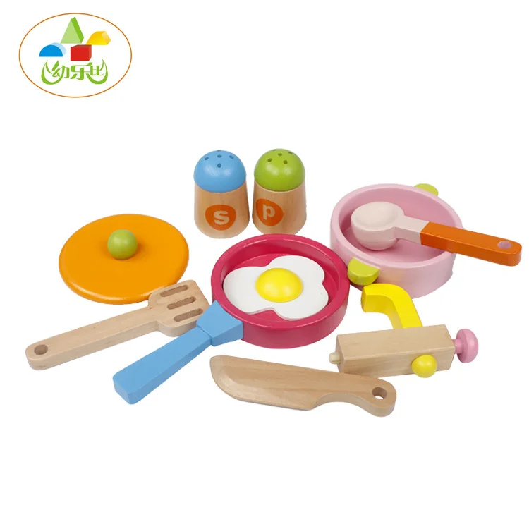  Wooden Play House Earnestly Children Cooking Small Kitchen Toy Character Play Model Kitchen Kitchen - 4000267369331