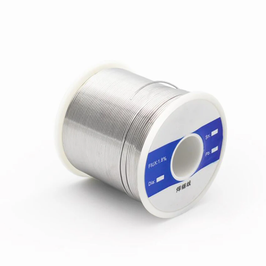 Active Free-clean Tin Lead Solder Wire with Rosin for Electrical Component Soldering and DIY, 0.6mm/ 0.8mm/ 1.0mm- 800g/ 450g