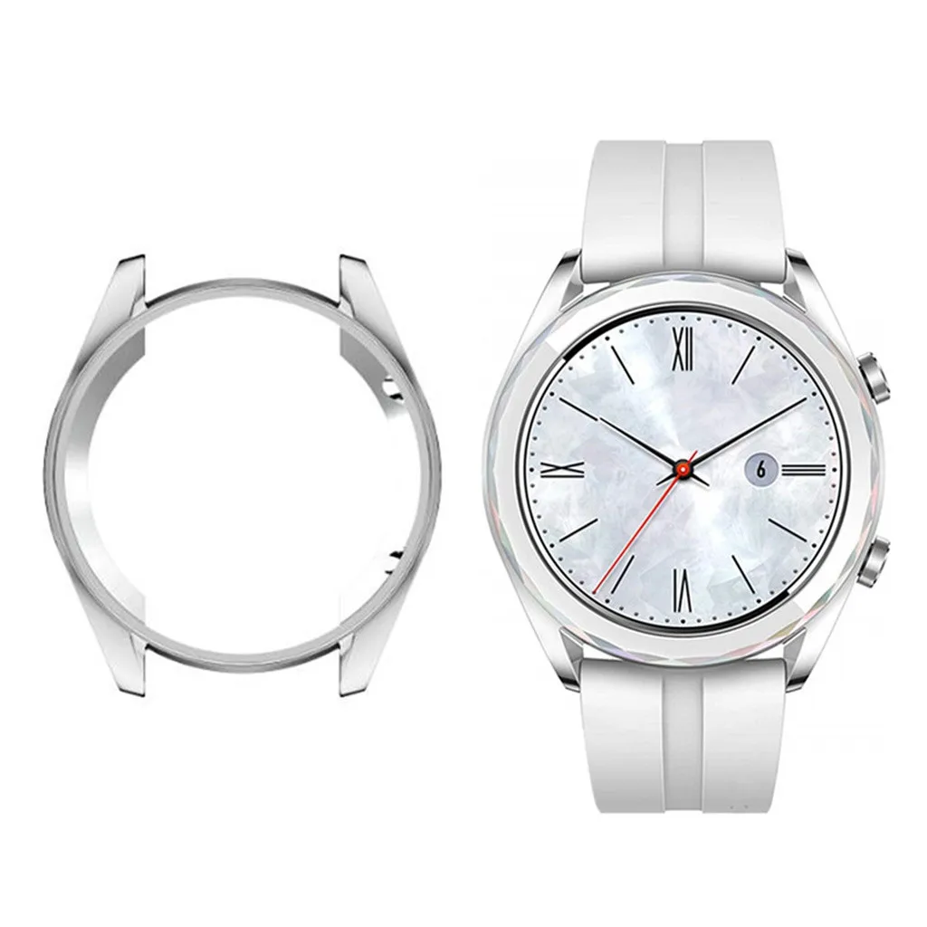 Ouhaobin ТПУ тонкий защитный чехол для смарт-часов для huawei Watch GT 42 мм чехол рамка оболочка умные часы аксессуары 830#2
