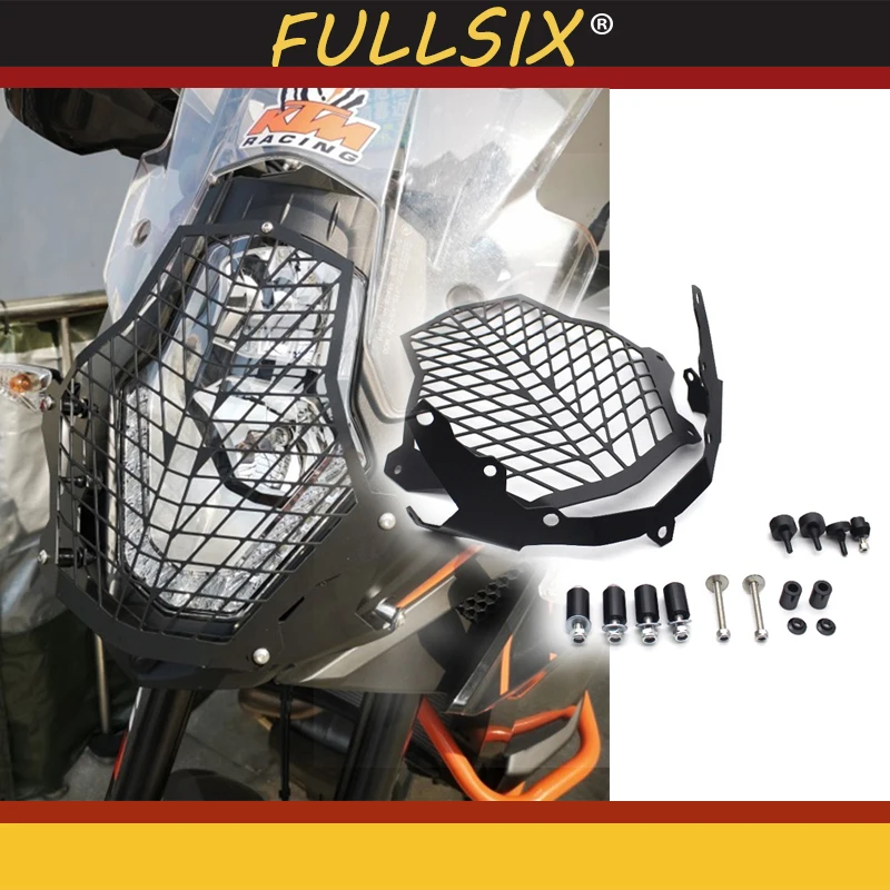 Для KTM 1190R 1190 Adventure 1290 1050ADV 1090ADV 1290S ADV 1190ADV модификация фар решетка Защитная крышка