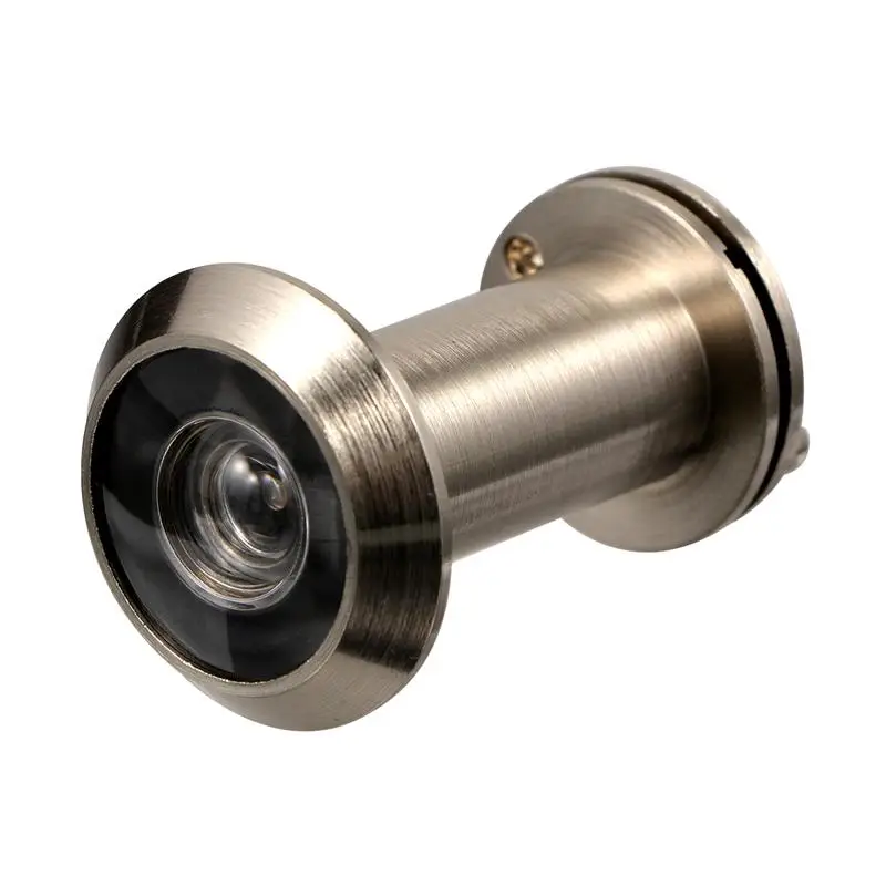 

Copper Anti-theft Door Viewer Large Viewing Door Peek Peep Hole With A Lid