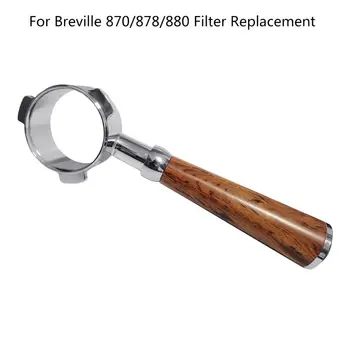 

54mm Coffee Bottomless Portafilter For Breville 870/878/880 Filter Replacement