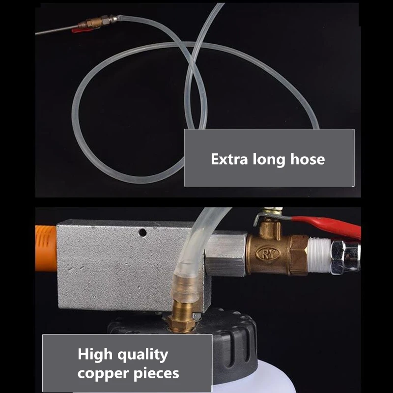  Pneumatic Brake Oil Replacement Tool Machine Car Brake Fluid Clutch Booster Oil Pumping Change Brak
