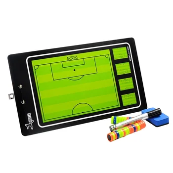 

Training Professional With Pen Coaching Football Tactical Board Exercises Guidance Buttons Magnetic Portable Soccer Aid Tool PVC