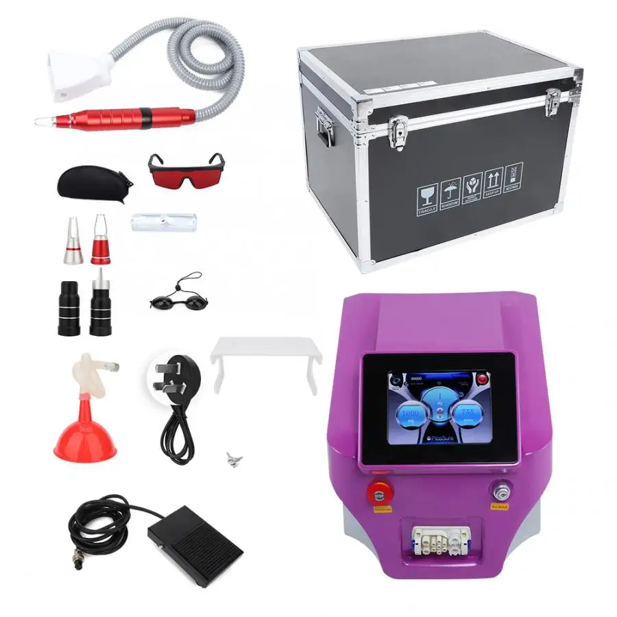 AU Plug Picosecond Laser Tattoo Pigment Removal Beauty Machine Skin Whitening Spot Remover Beauty Instrument - Цвет: AU Plug