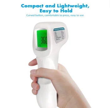 

Baby Thermometer Digital Infrared Forehead Fever Body Thermometer Non-contact Medical Temperature Gun for Kids&Adults