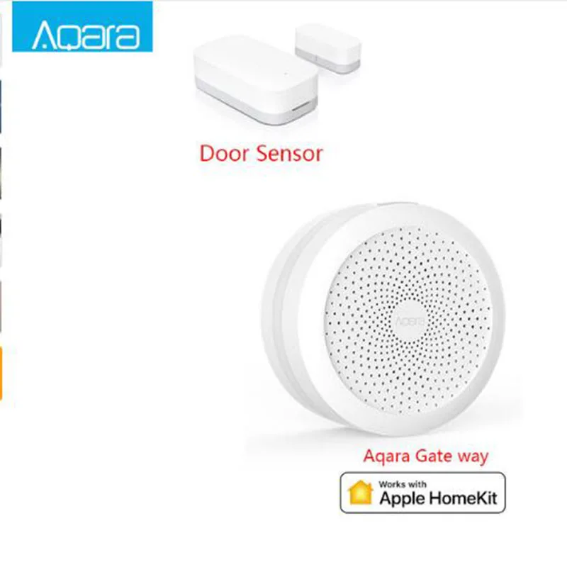 Aqara 2 in one Xiaomi AQARA умный дом наборы шлюз дверь окно сенсор человеческого тела беспроводной переключатель влажность датчик воды для Apple Homekit - Цвет: Aqara 2 in one