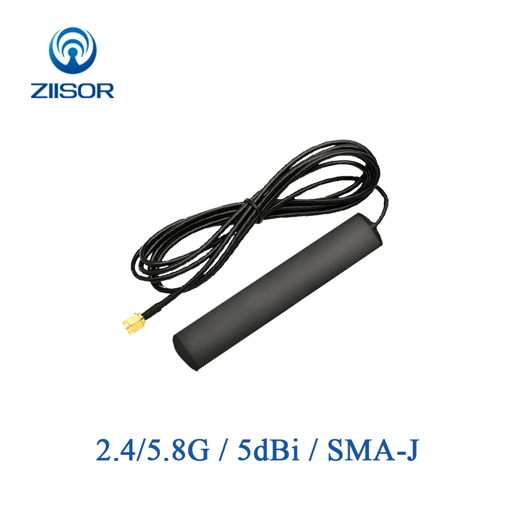

2.4G 5.8G Dual Band Car Vehicle Auto Patch Antenna Omnidirectional SMA Male Signal Receiving with RG174 Feeder Z121-BWFSJ