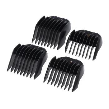 

4Pcs Universal Hair Clipper Limit Combs Guide Guard Attachment Size 3.6.9.12mm Dropship