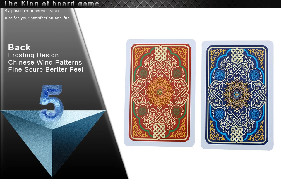 K8356 Plastic Playing Cards Texas Hold'em Poker Cards Narrow Brand PVC Poker Board Games Waterproof Wearable Bridge Can  Washed (11)