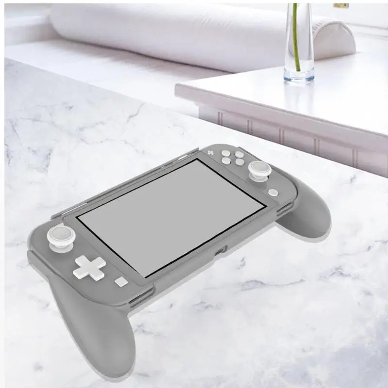 Portable Handheld Game Console Protective Case Grip Cover Support Stand SBA Shock-resistance for Switch Lite