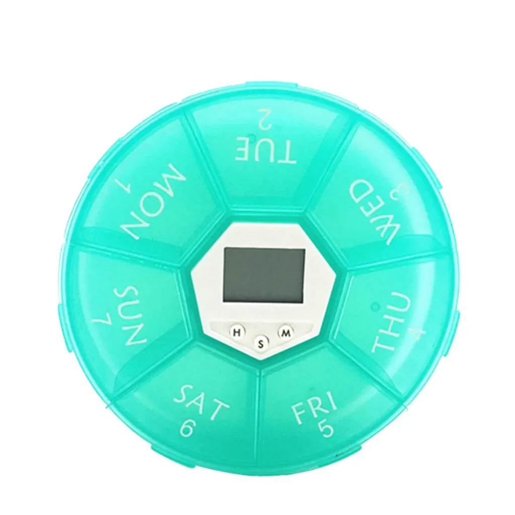 Мини-контейнер для лекарств и таблеток с 7 отделениями | Дом сад