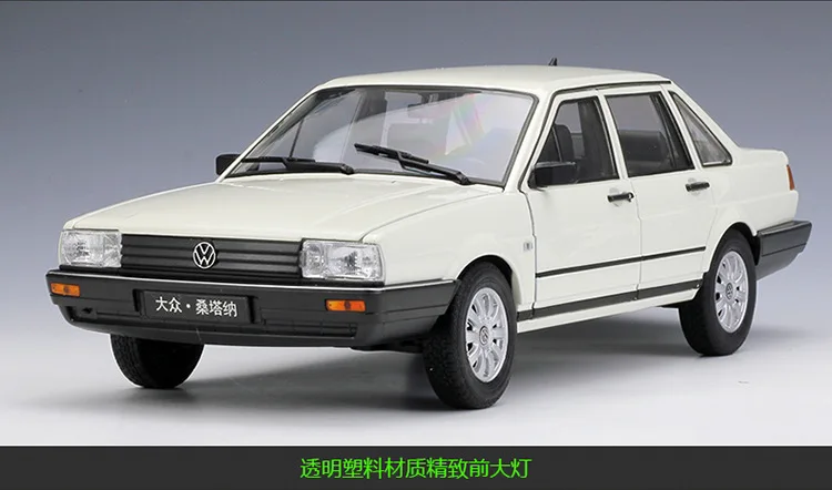 WELLY литье под давлением 1:18 высокая модель симулятора автомобиля VW SANTANA металлический гоночный автомобиль сплав игрушки для детей подарки коллекция для взрослых Коллекция