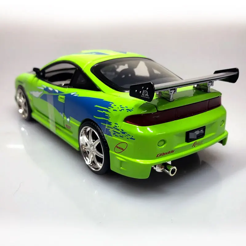 Online Juguete de Metal fundido Mitsubishi Eclipse modelo de coche a escala JADA 1 24 para la colección regalo decoración niños