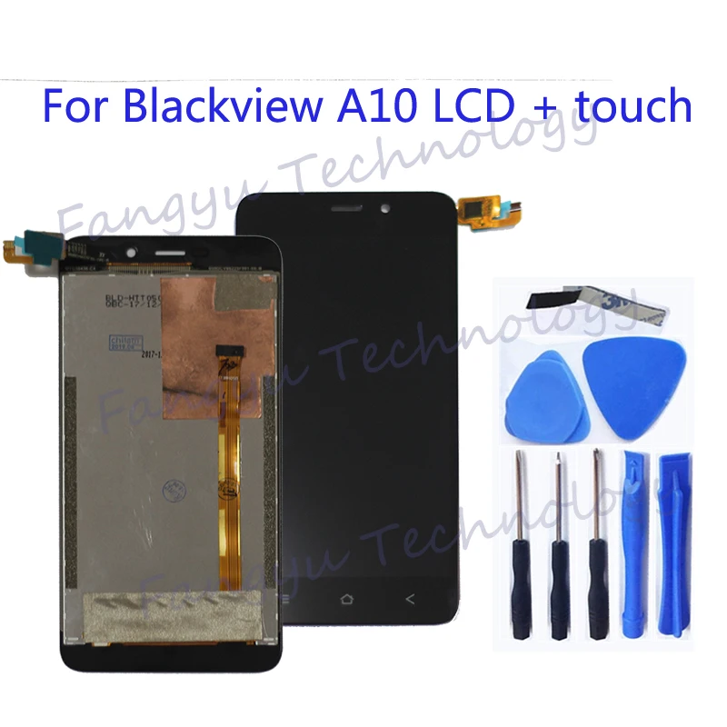 

5.0" original display For Blackview A10 LCD touch screen digitizer replacement for BV A10 LCD repair parts+tools for reparing