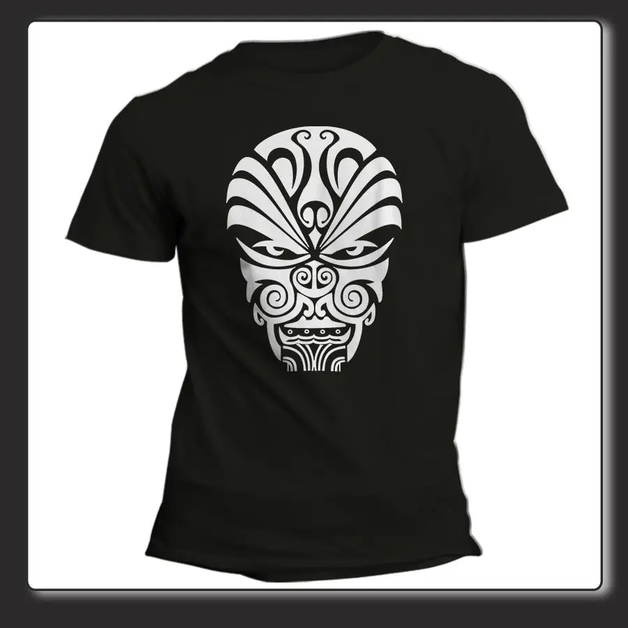 Футболка Uomo Donna Skull maori bn-grigio-navy-nero костюм шляпа розовая футболка Ретро винтажная