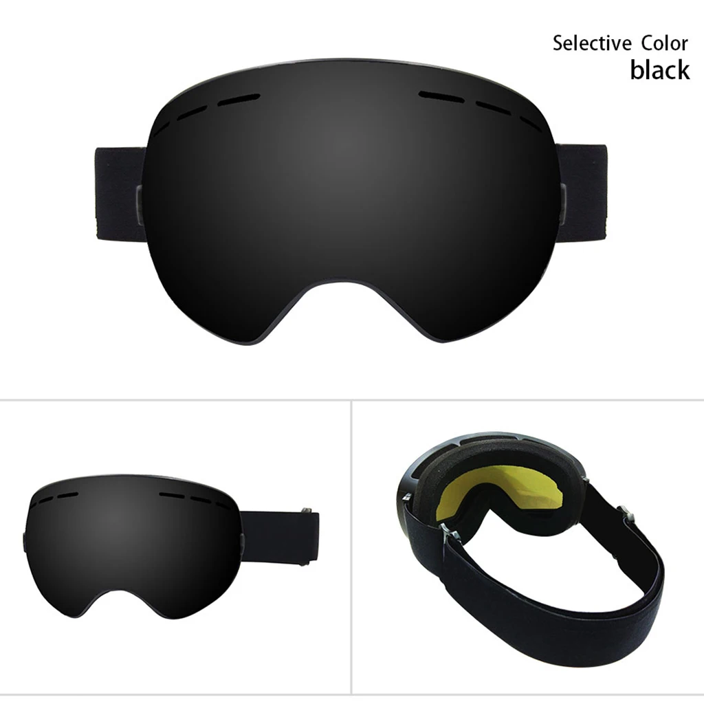 Лыжные очки, противотуманные очки, сноуборд, защита от ультрафиолета, очки для катания на лыжах, большие Лыжные маски, очки для катания на лыжах, сноуборде
