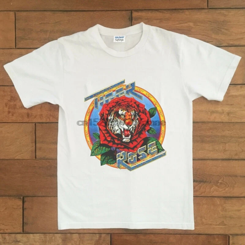

Grateful Dead Tiger Rose T shirt Size S M L XL 2XL 3XL