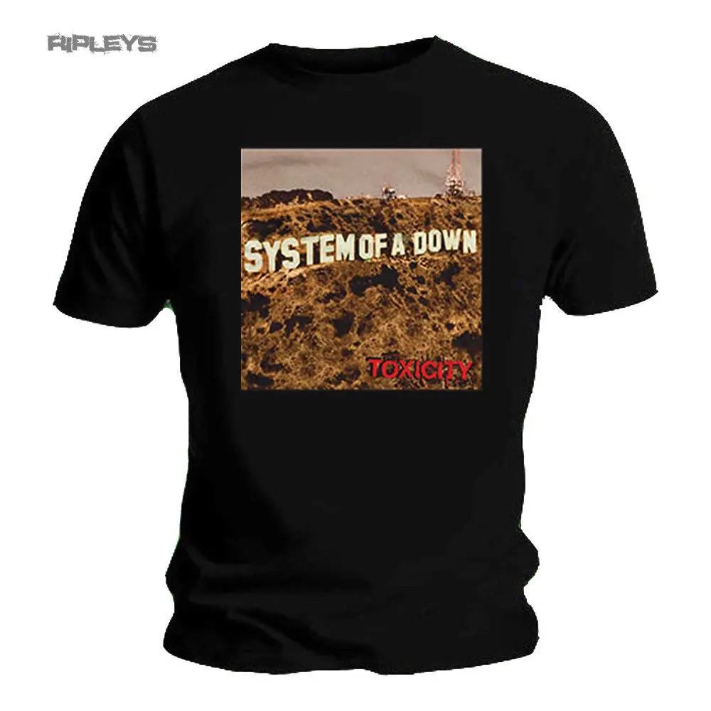 

Official T Shirt Serj Tankian SOAD System of a Down TOXICITY Album All Sizes