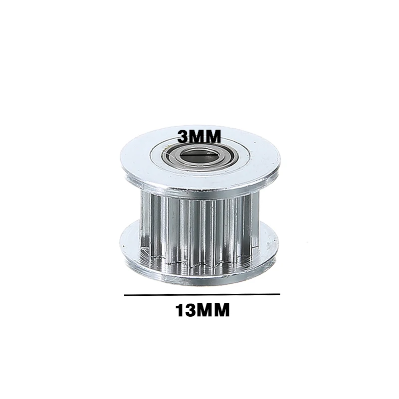 Mayitr 5 шт. GT2 16T шкив ГРМ с 3 мм подшипником для ремня 6 3D принтер Reprap|timing pulley|gt2 16tgt2 16t