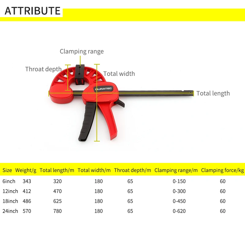 quick ratchet release diy carpintaria mao ferramenta armadilhas de uma mao 4pcs 02