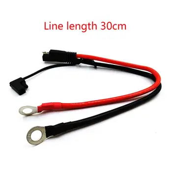 

Battery Charging Cable SAE to O Ring Terminal Connectors Harness 10AWG SAE Cable W91F