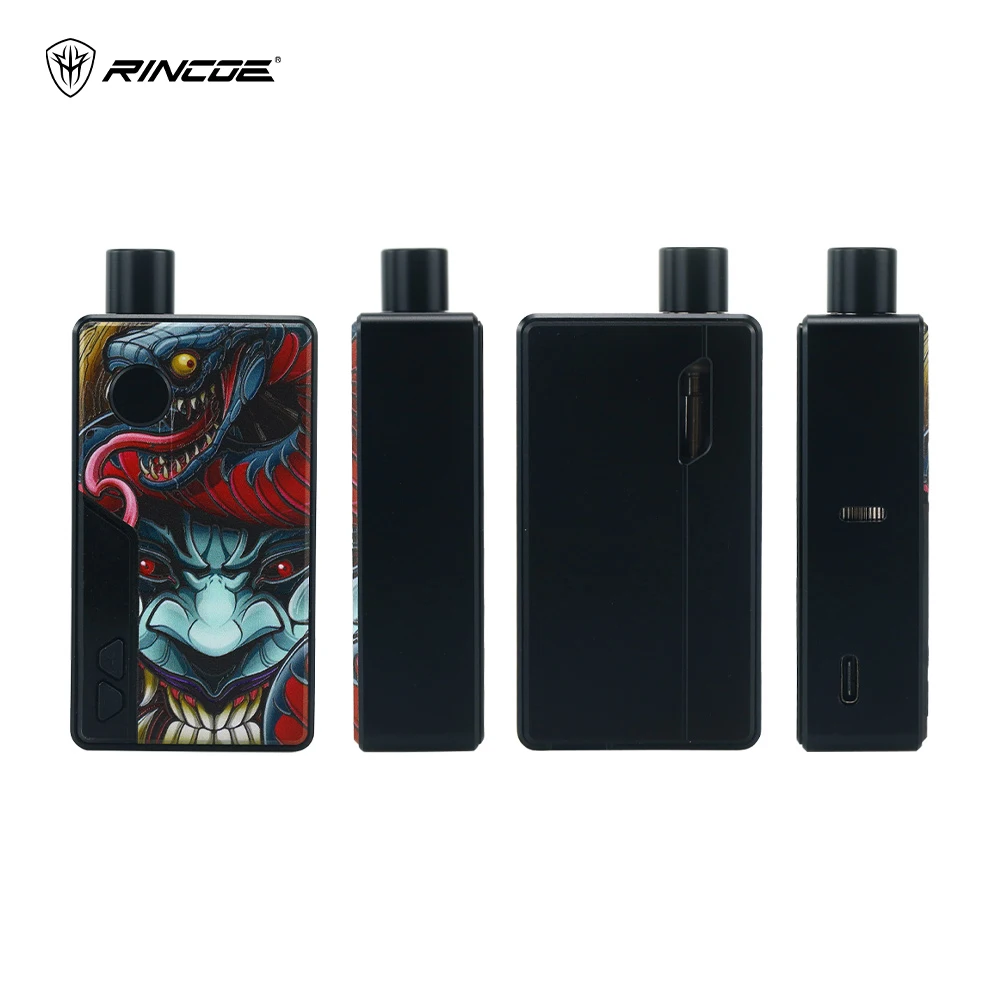 Ринкоу манто AIO 80 Вт комплект нет 18650 батарея 3 мл для RBA катушки 0.3ohm 1.2ohm электронная сигарета VS Smoant Pasito Pod Комплект