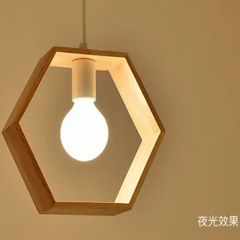 

Modern Simple Solid Wood Pendant Light Wood Is Popular In Japan Hanging Lamp Light Fixture In Dining Room Bedroom Staircase