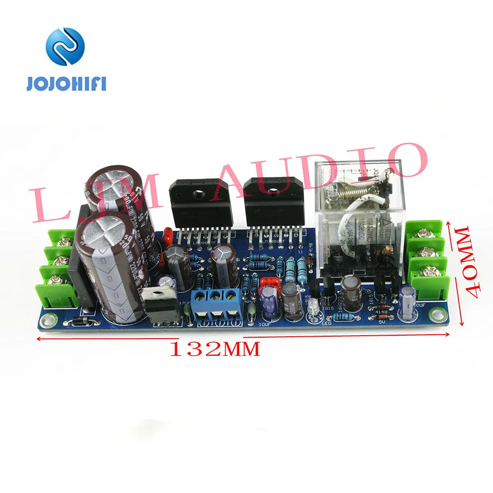 Комплект GAINCLONE GC LM3886TF DIY/Готовые двухканальный с защитой динамика выпрямительный