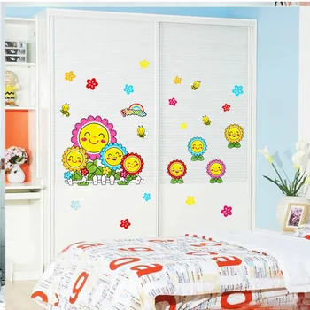 

Wall Sticker Children Bedroom Living Room Sofa Background Removable Third Generation Sticker Xy8015